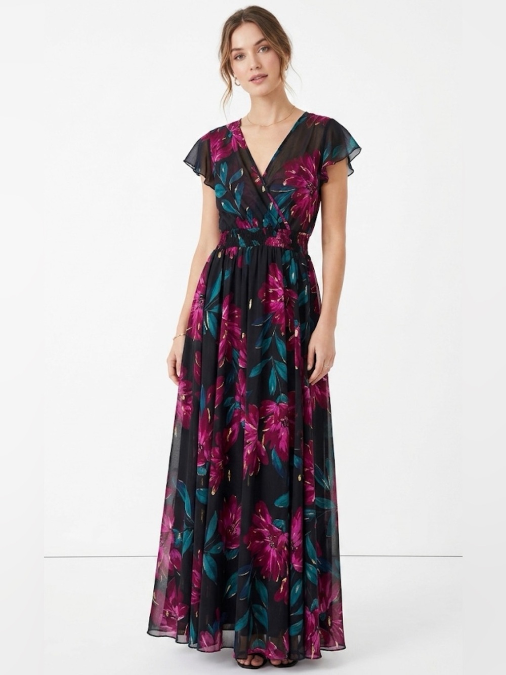 Kate and Lily Floral Maxi Dress